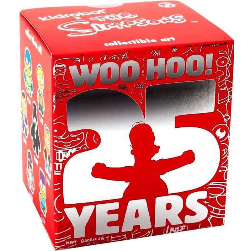 Kidrobot x Simpsons 25th Anniversary Vinyl Figure: (1 Blind Box)