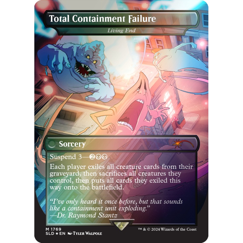Total Containment Failure – Living End (Rainbow Foil) [Secret Lair Drop Series]
