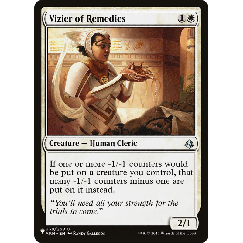 Vizier of Remedies [The List]
