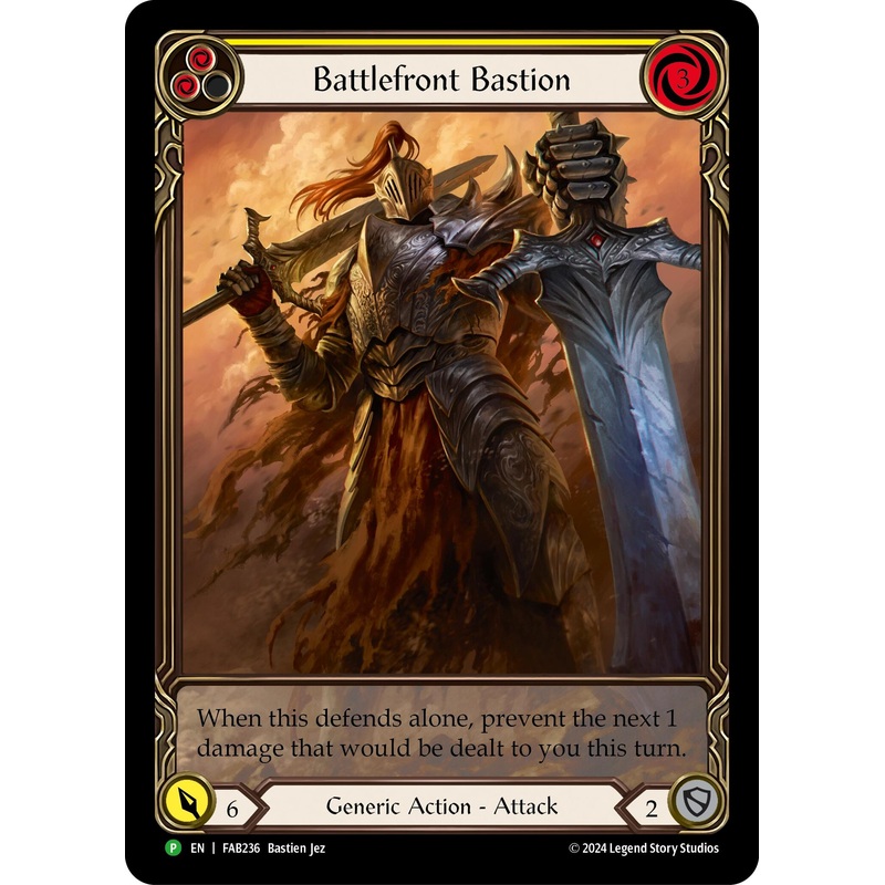 Battlefront Bastion [FAB236] (Promo)  Rainbow Foil