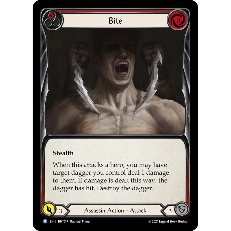 Bite (Red) [HNT017] (The Hunted)