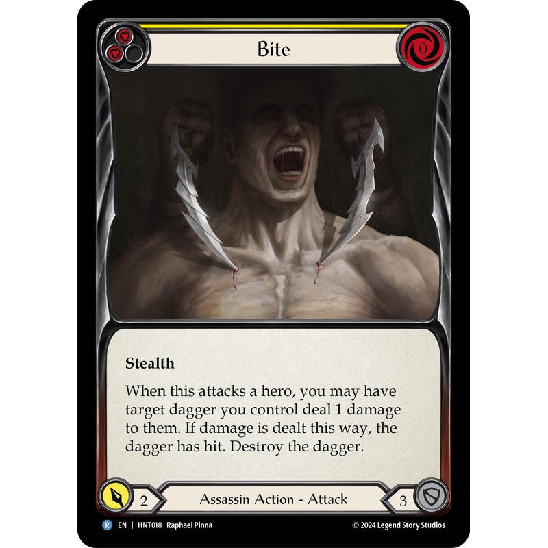 Bite (Yellow) [HNT018] (The Hunted)