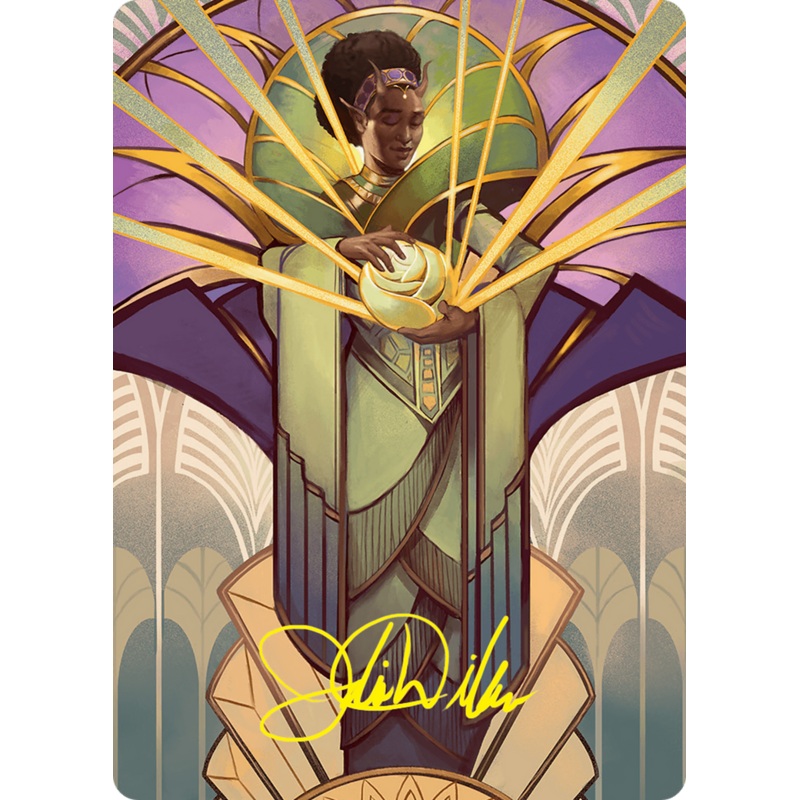 Bloom Tender Art Card (54/54) (Gold-Stamped Signature) [Foundations Art Series]