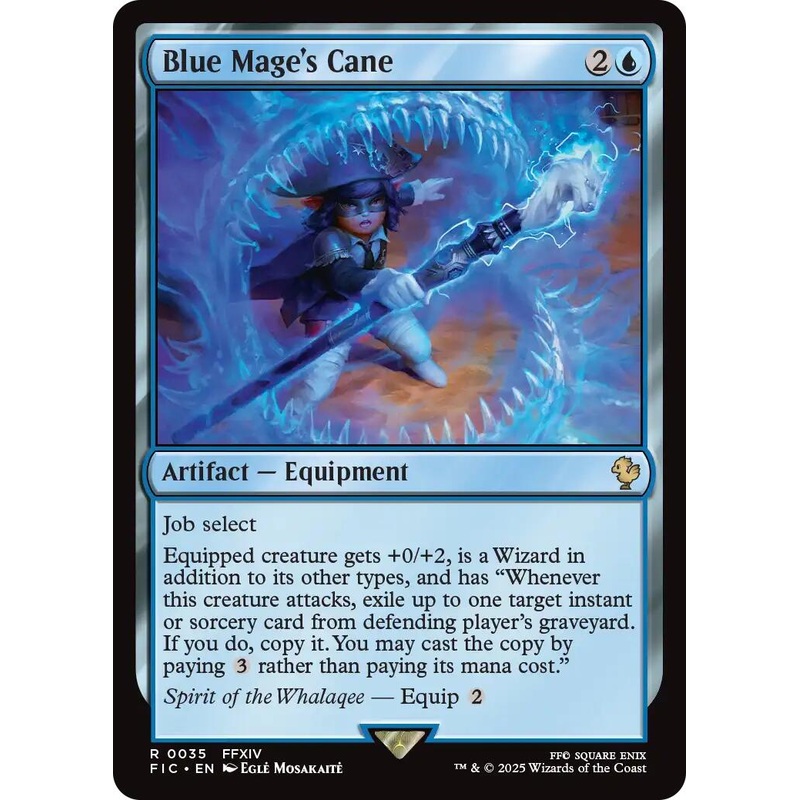 Blue Mage’s Cane (Surge Foil) [FINAL FANTASY Commander]