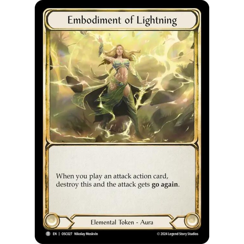 Embodiment of Lightning [OSC027] (Rosetta Oscilio Blitz Deck)