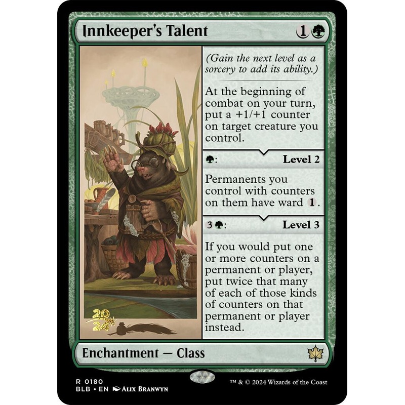 Innkeeper’s Talent [Bloomburrow Prerelease Promos]