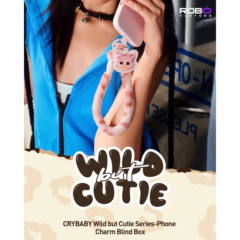 Pop Mart CRYBABY Wild but Cutie Series-Phone Charm Blind Box