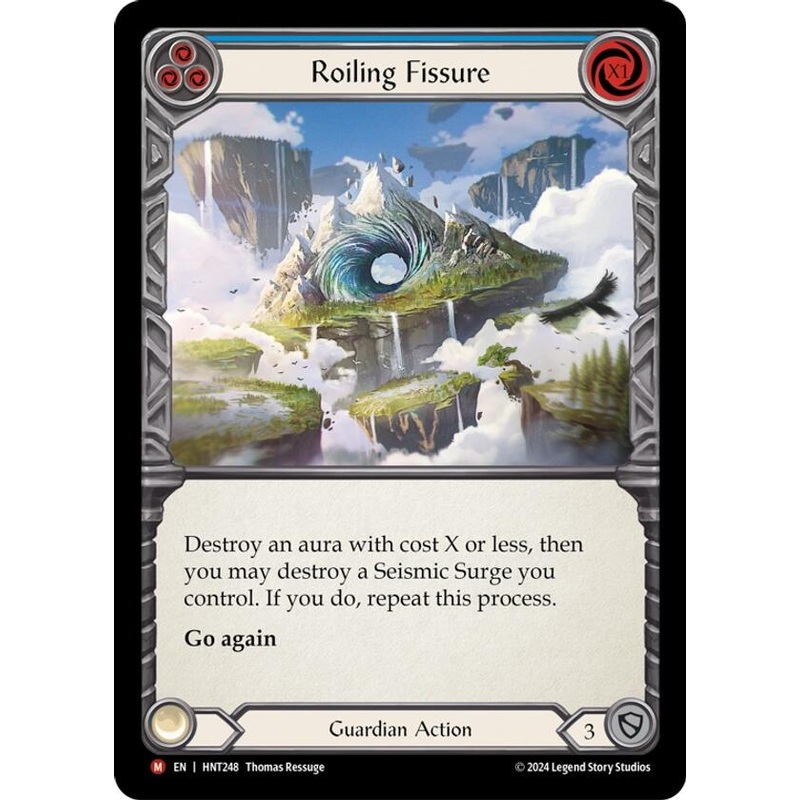 Roiling Fissure [HNT248] (The Hunted)  Rainbow Foil