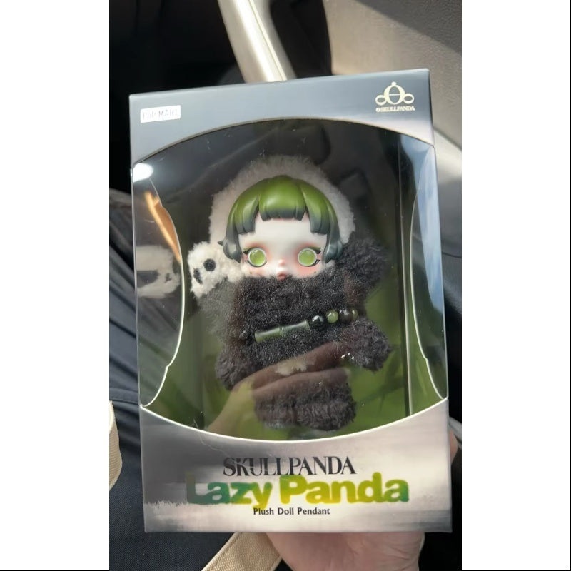Skullpanda Lazy Panda Vinyl Plush Doll Pendant 2025 Limited Edition