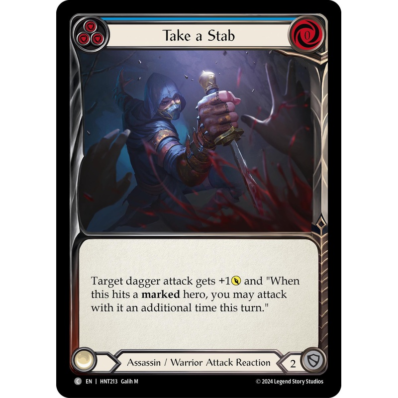 Take a Stab (Blue) [HNT213] (The Hunted)