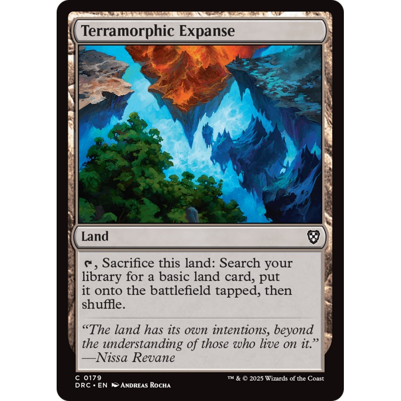 Terramorphic Expanse [Aetherdrift Commander]