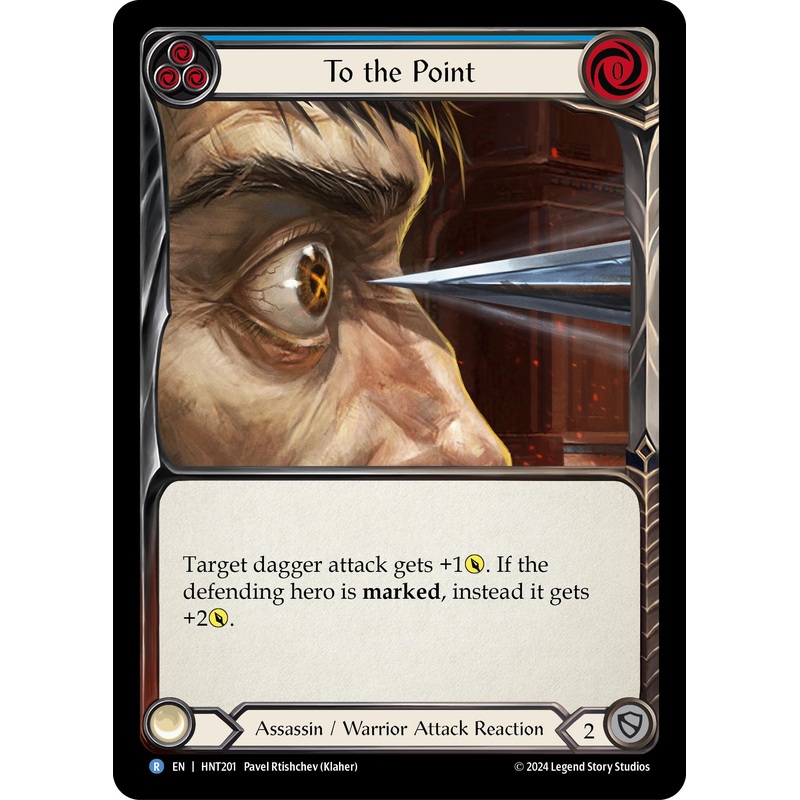 To the Point (Blue) [HNT201] (The Hunted)