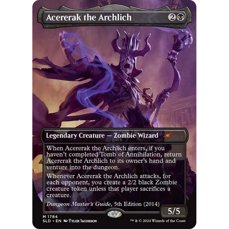 Acererak the Archlich (Rainbow Foil) [Secret Lair Drop Series]