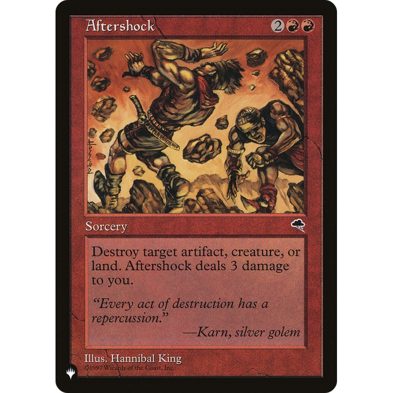 Aftershock [The List]