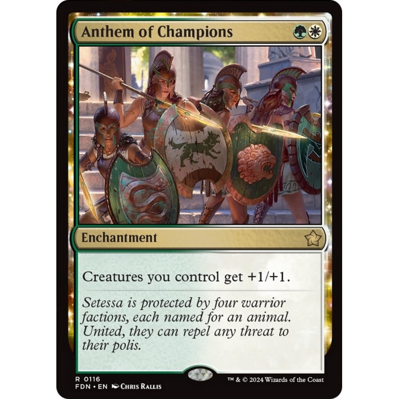 Anthem of Champions [Foundations]