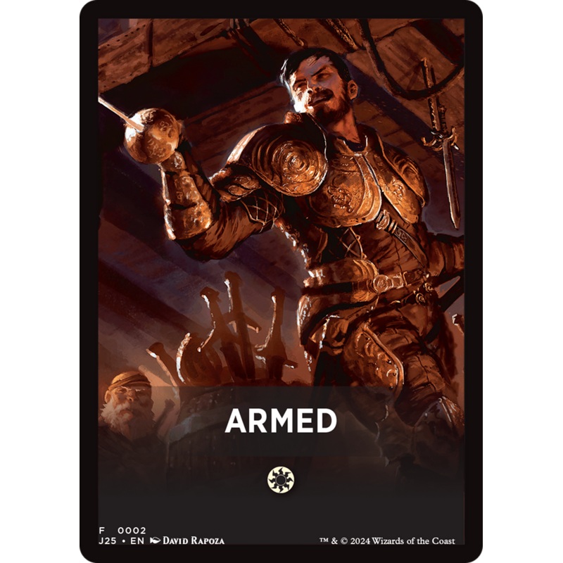 Armed Theme Card [Foundations Jumpstart Front Cards]