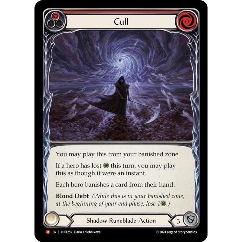Cull [HNT259] (The Hunted)  Rainbow Foil