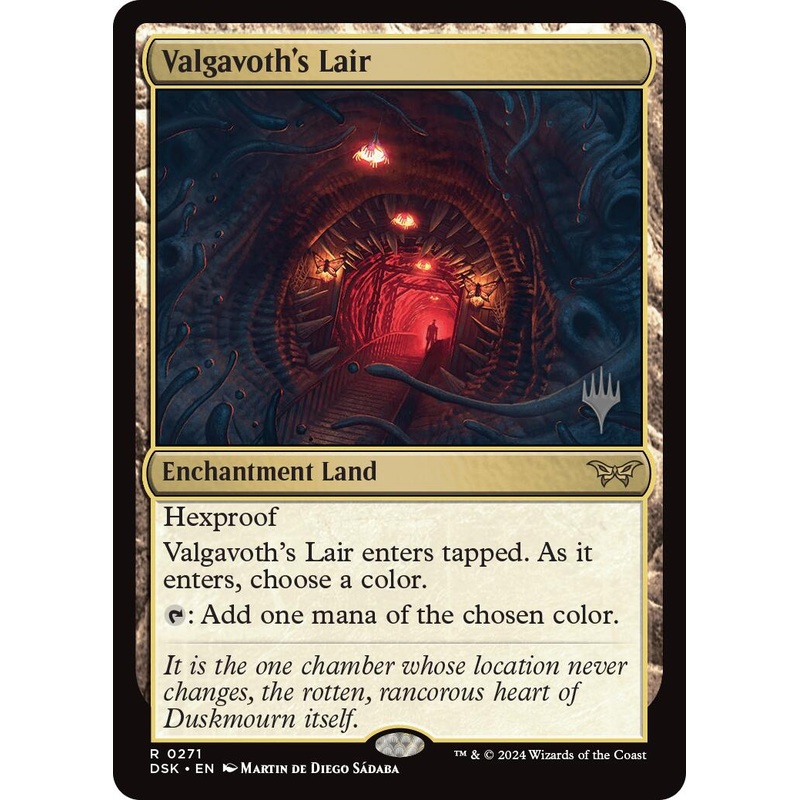 Valgavoth’s Lair (Promo Pack) [Duskmourn: House of Horror Promos]