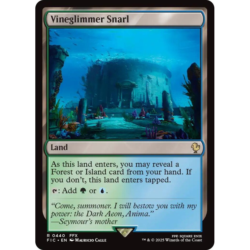 Vineglimmer Snarl (Surge Foil) [FINAL FANTASY Commander]