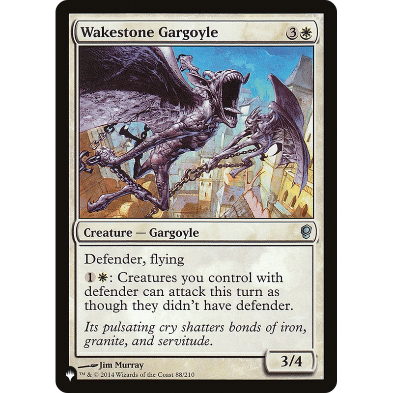 Wakestone Gargoyle [The List]