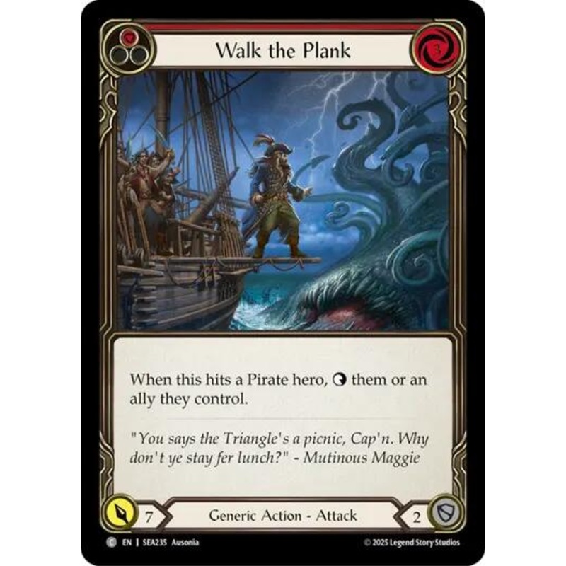 Walk the Plank (Red) [SEA235] (High Seas)