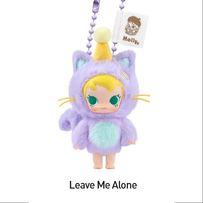 Baby Molly Pocket Friends Series Vinyl Plush Pendant Leave Me Alone