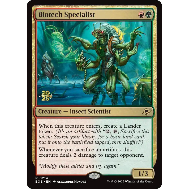 Biotech Specialist [Edge of Eternities Prerelease Promos]