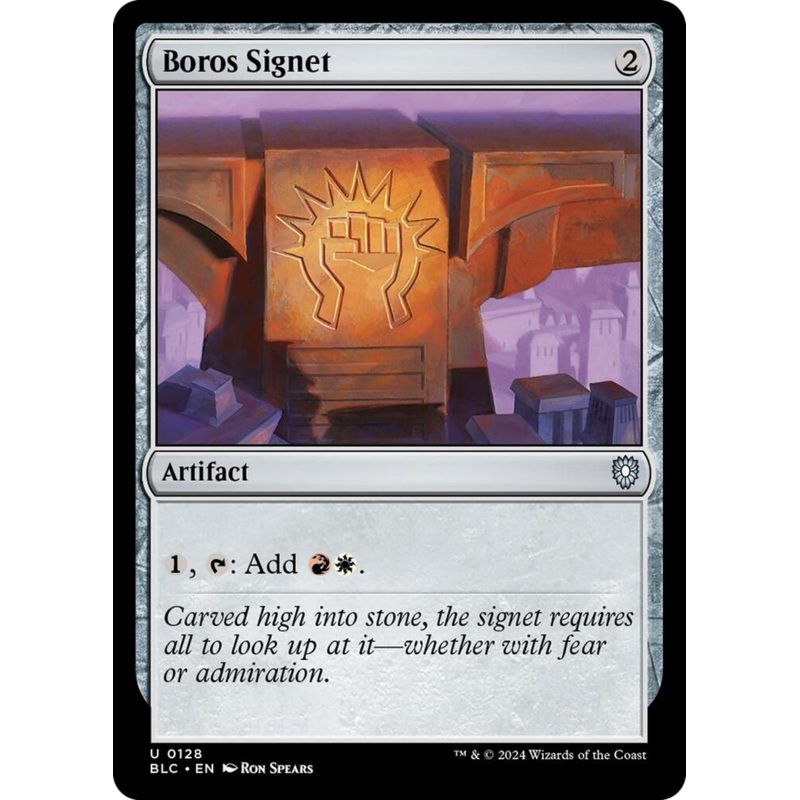Boros Signet [Bloomburrow Commander]