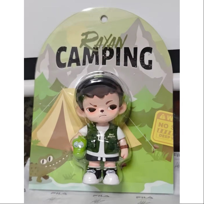 Boy Rayan Camping Figurine 2024 Limited Edition