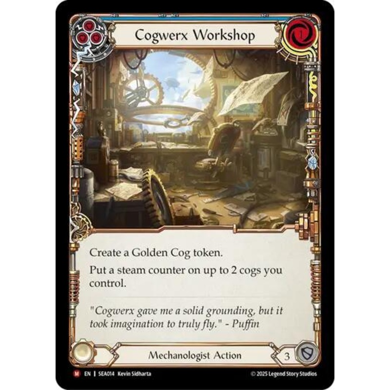 Cogwerx Workshop [SEA014] (High Seas)