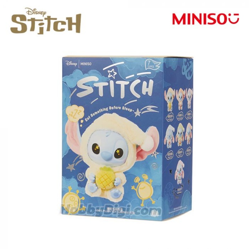 Disney Stitch Labubu Miniso – 1 Blind Box Vinyl Plush Toy