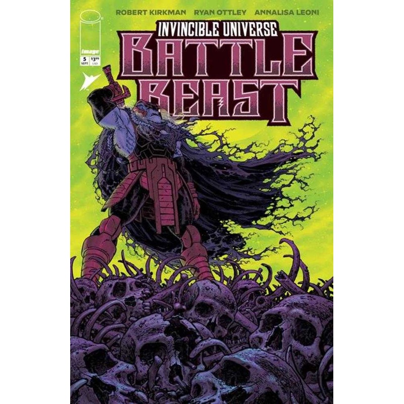 Invincible Universe Battle Beast #5 Cover B Tony Moore Variant