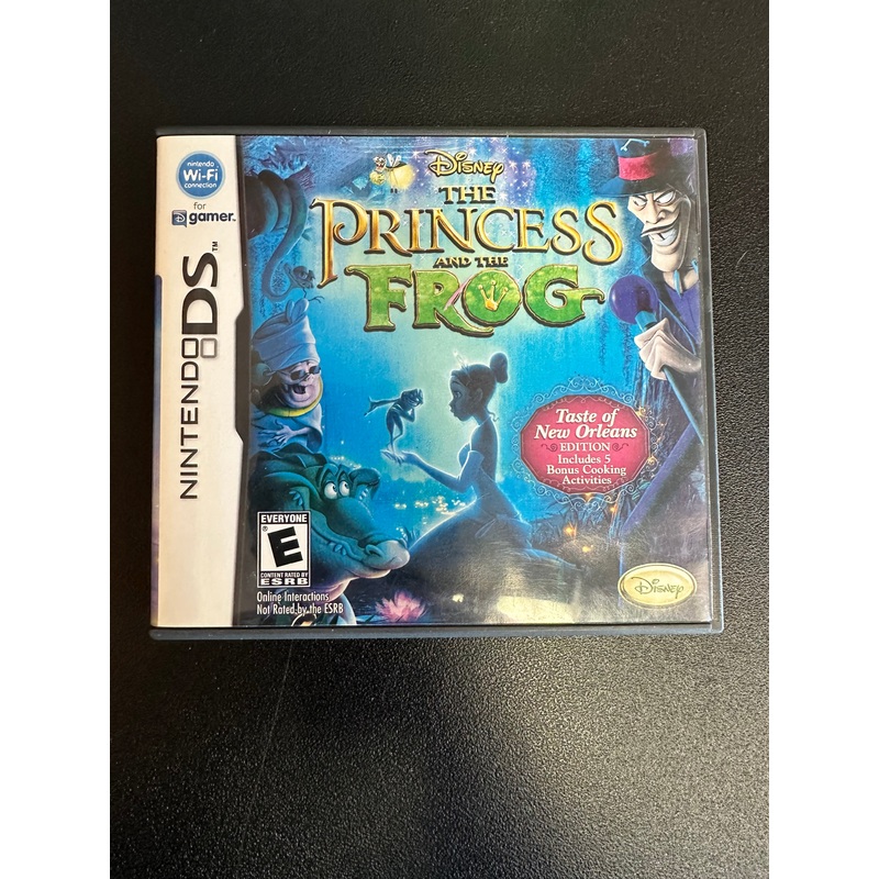 NINTENDO DS DISNEY PRINCESS AND THR FROG NEW ORLEANS EDITION PREOWNED GAME