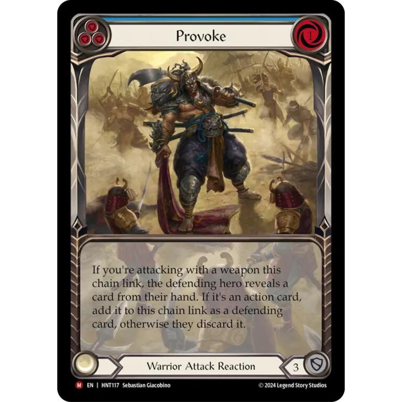 Provoke (Extended Art) [HNT117] (The Hunted)  Rainbow Foil