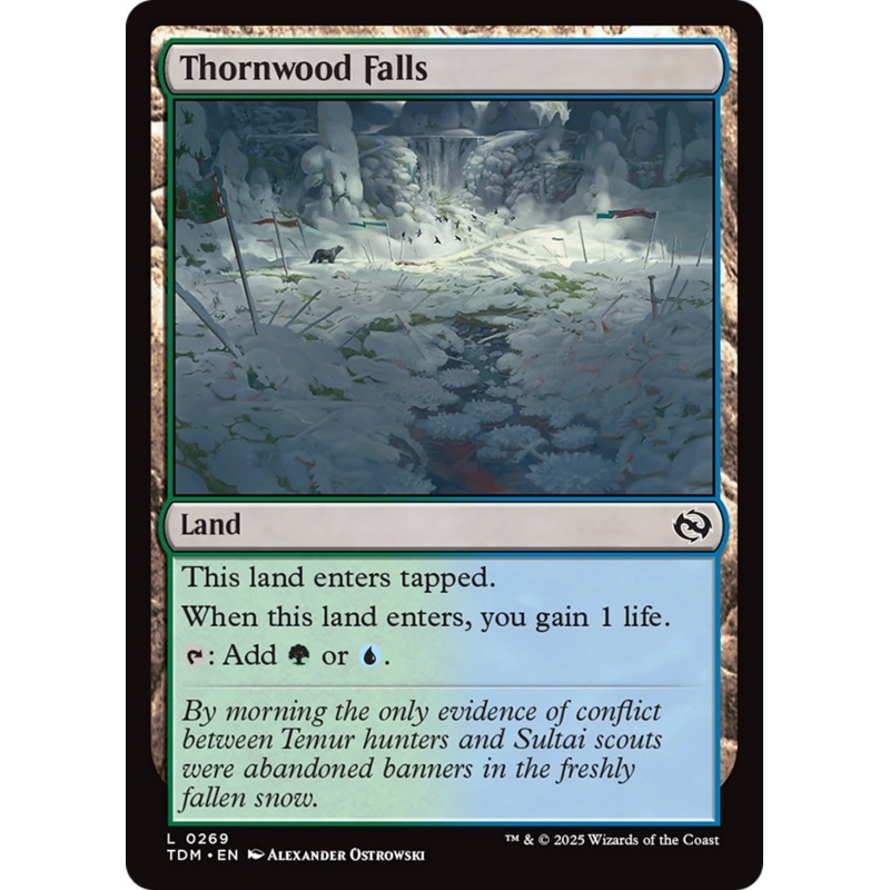 Thornwood Falls [Tarkir: Dragonstorm]