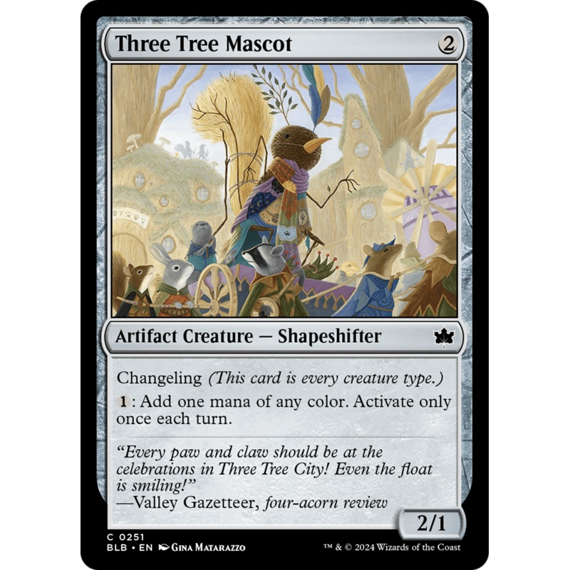 Three Tree Mascot [Bloomburrow]