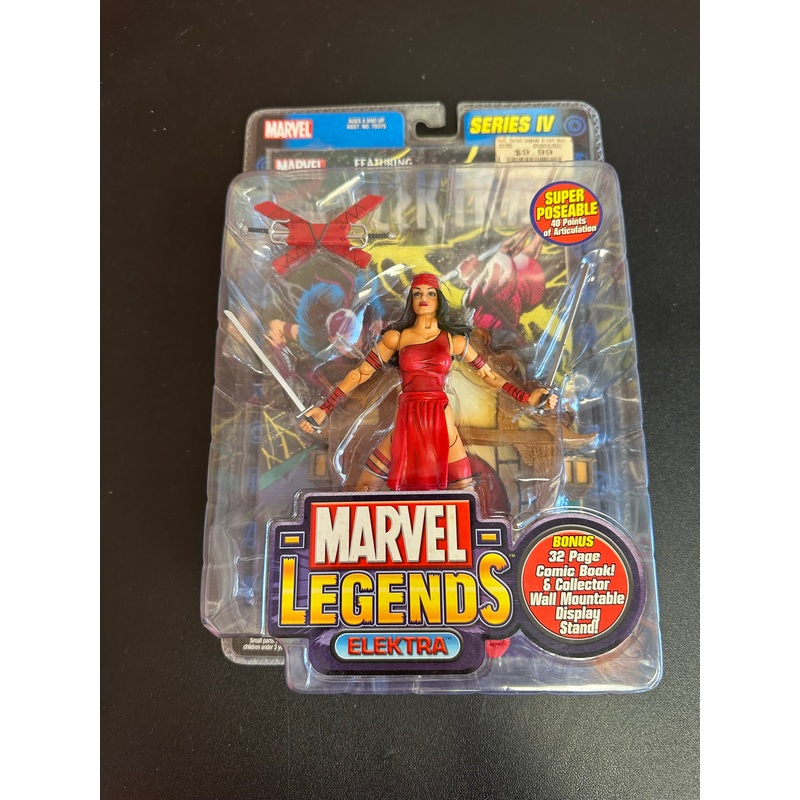 Toy Biz Marvel Legend Elektra Series IV Action Figure