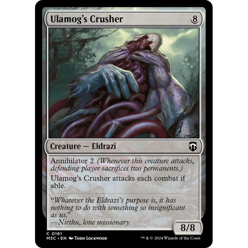 Ulamog’s Crusher (Ripple Foil) [Modern Horizons 3 Commander]