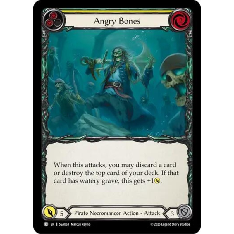 Angry Bones (Yellow) [SEA063] (High Seas)