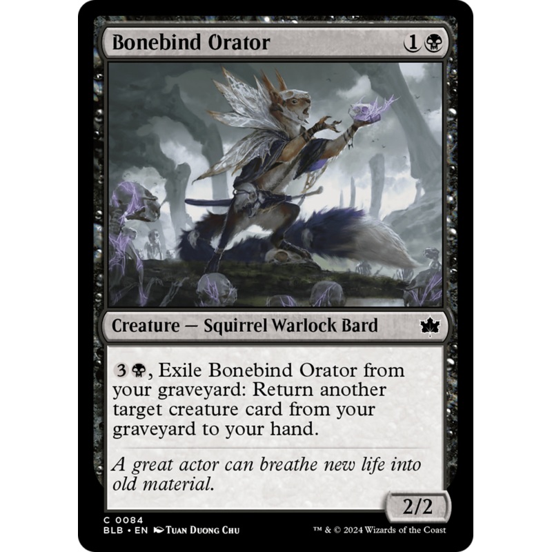 Bonebind Orator [Bloomburrow]