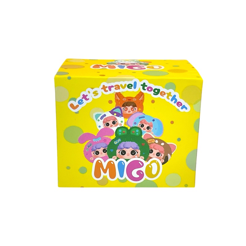 migo lets travel zipper bag blind box