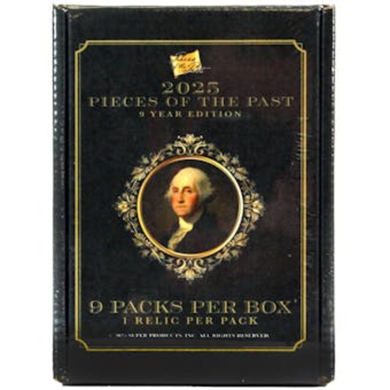 Pieces of the Past 9 Year Collection Hobby Box (Super Break 2025)