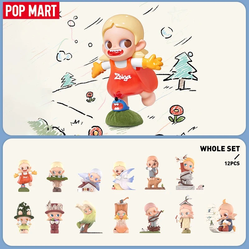 POP MART Zsiga Borderline Drifter Series Blind Box Figures