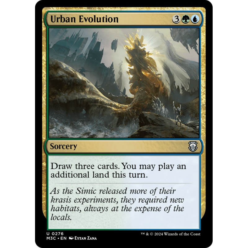 Urban Evolution (Ripple Foil) [Modern Horizons 3 Commander]