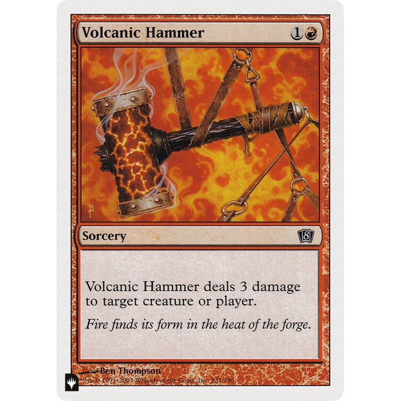 Volcanic Hammer [The List]