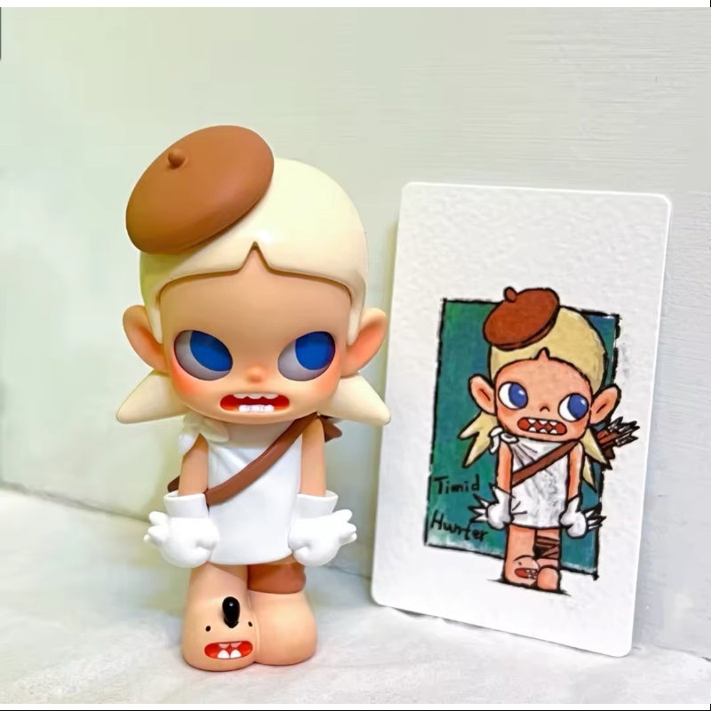 Zsiga Walking Into The Forest Series Timid Hunter