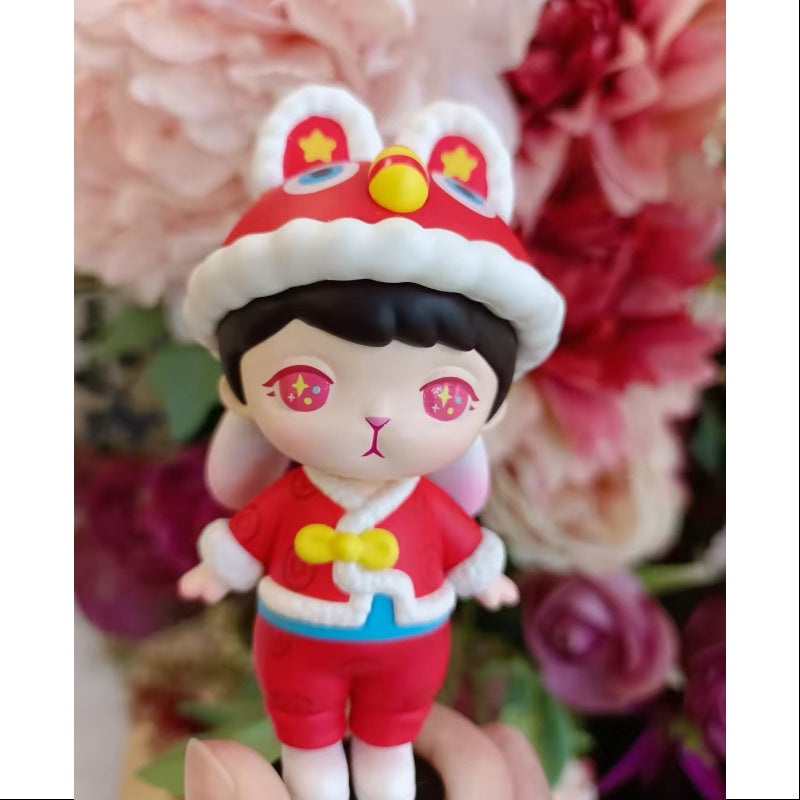 Bunny Happy Spring Festival Series Splendid Prospects