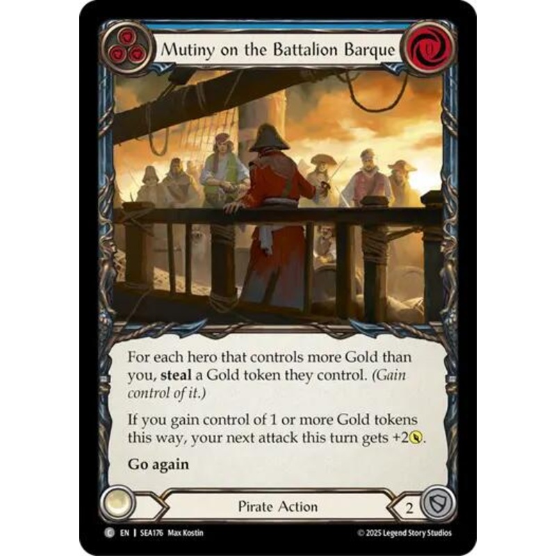 Mutiny on the Battalion Barque [SEA176] (High Seas)