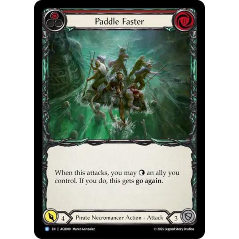 Paddle Faster [AGB010] (Armory Deck: Gravy Bones)