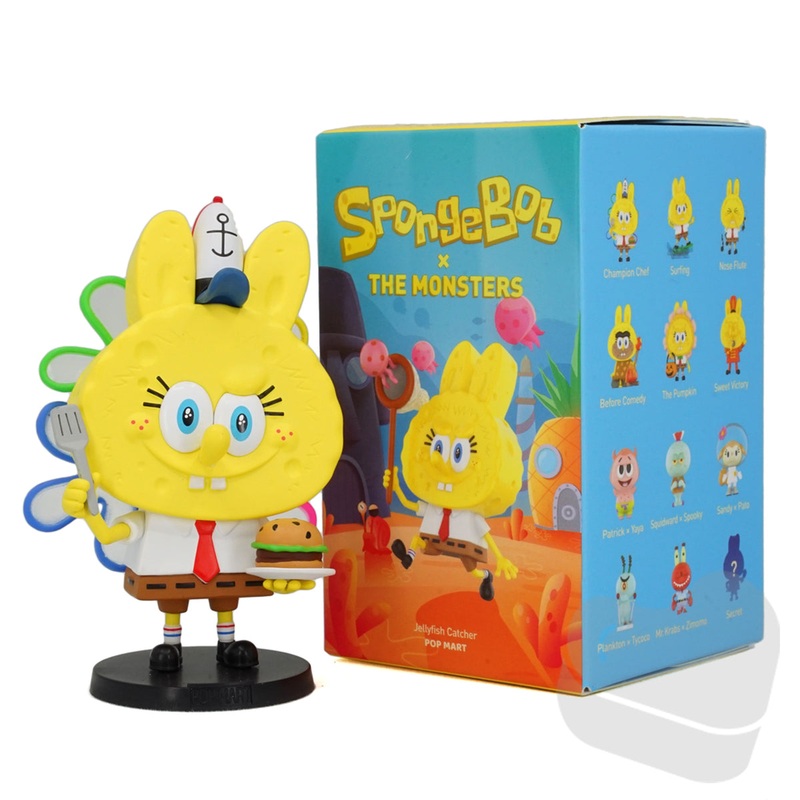 Spongebob x The Monsters Blind Box by Kasing Lung x POP Mart